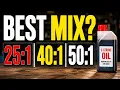 25 1 40 1 or 50 1 Which 2-Stroke Mix Is Actually Best