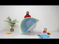 Folding Method for BabyToon  Baby Beach Tent