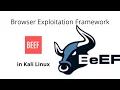 Let s Hook the Target s Browser using BeEF Browser Exploitation Framework - Part 1