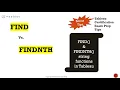 Explore FIND FINDNTH - String Functions in Tableau