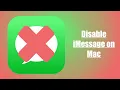 How to Disable iMessage on Mac
