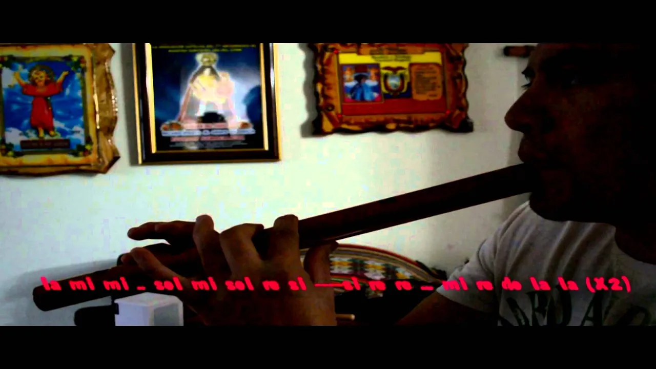 NUCA LLACTA (sanjuanito) TUTORIAL QUENA