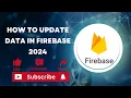 How to Update Data in Firebase Realtime Database Flutter CRUD 2024