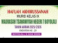 HAFLAH AKHIRUSSANAH MADRASAH TSANAWIYAH NEGERI 7 BOYOLALI TAHUN AJARAN 2 JUNI 2026