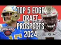 Top 5 Edge Rushers in 2024 NFL Draft Laiatu Latu Jared Verse More