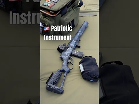 Patriotic Instrument 🇺🇸 / Wren Metal Integrally Suppressed Lever Action