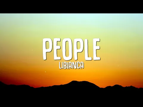 Download MP3 Libianca - People (Lyrics)