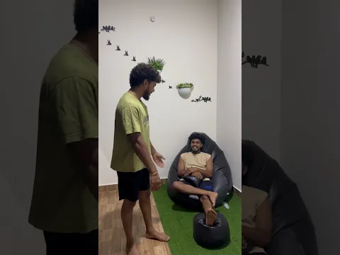 Bean bag 🐒 | Minivlog 646 | #mhamaldas #trending #tamil #funny #siblings #tamilshorts #kollywood