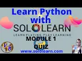 Python for beginners Module 1 Quiz