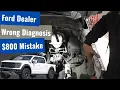 Ford Dealer Made The Wrong Call - Almost An 800 Boo Boo