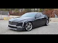 Ultra rare Cadillac CT6-V the OG Blackwing complete exterior walk around