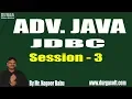 ADV JAVA - JDBC Session