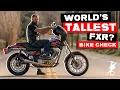 WORLD S TALLEST FXR Matt s Lifted Ventura Style 1990 FXR - BIKE CHECK