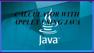 Make a formal calculator with applet using java Add Sub Mult Div