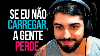 SE EU NÃO CARREGAR, A GENTE PERDE.
