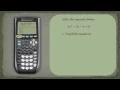 How to Solve a Quadratic Equation Using a Ti84