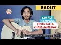 Download Lagu TUTORIAL GITAR (Badut - Raavfy) Chord Asli dan Chord Gampang! +Intro Petikan