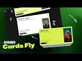 Awwwards Cards Fly Out On Scroll GSAP Animation