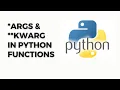 How to use Args and kwargs in python Functions