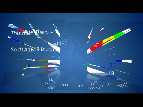 The Mystery behind #HexColorCode