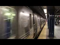 R68 D Train at Fulton Street