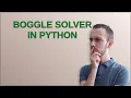 Codereview Boggle Solver in Python