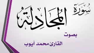 058 سورة المجادلة محمد أيوب القرآن هدى للمتقين 