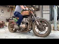 Lagu Full Restoration Bike HONDA CB600F race Hill Climb | Full Restore Bike Hill Climb Race