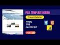 How to Travel website design html css javascript in bangla 2023 learn with Ariful Part 2