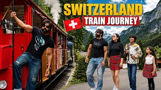 Switzerland Train Journey| Beautiful Journey Ever|
