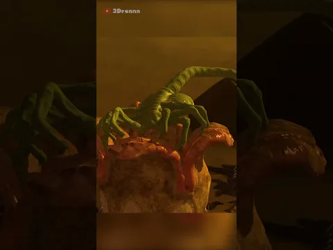 Pacman VS FACEHUGGER Part 1
