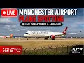 LIVE TODAY Manchester Airport Plane Spotting Heavy Departures Arrivals More