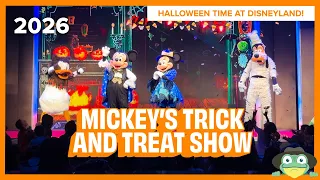 Mickey's Trick and Treat 2026 Full Show 4K | Disneyland Halloween Time | Disney California Adventure
