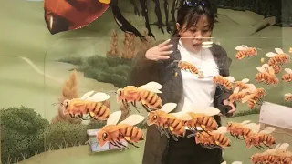 نحل حي  تذوق العسل ومغامرات عائلية    دندنها