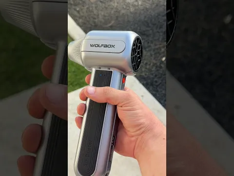 World's most Portable Leaf Blower!