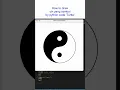 How draw yin yang symbol by python code Turtle