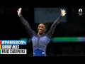 The floor routine that secured Simone Biles All-Around gold Paris Champions