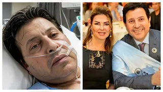 انهيار وبكاء زوجة هانى شاكر بعد ما عرفت انباء وفاتة وتستغيث بتصريحات مثيرة اعيش بدونه اصعب اوقاتى دندنها