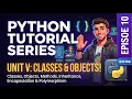 Python Tutorial Series Unit V Master Object-Oriented Programming