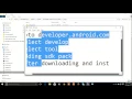 Android Eclipse Installation Part 2
