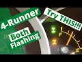 2007 Toyota 4-Runner 4x4 Lights Flashing 4wd Not Working Try This First Most Common