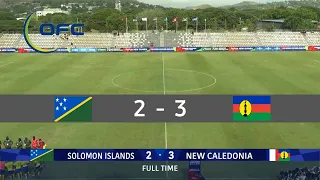 ملخص مباراة جزر سليمان و نيوكاليدونيا 2 3 اليوم في الجولة 2 من تصفيات كأس العالم أوقيانوسيا 2026 