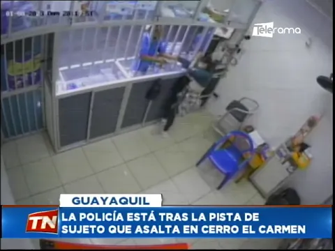 La policía está tras la pista de sujeto que asalta en cerro El Carmen