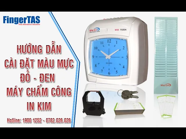 Cài Ca Làm Việc Chấm 4 Lần/Ngày WSE 7500A/D, WSE 2800A/D, WSE620A
