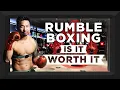 I Tried Rumble Boxing for the First Time Is it worth the