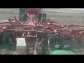 JD 9530 pulling 86 C2 drill w 650 cart