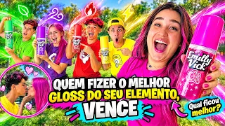 QUEM FIZER O MELHOR GLOSS DO SEU ELEMENTO, VENCE  Qual ficou melhor?