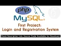Login and Registration System in PHP with MySQL Project 1 of 5