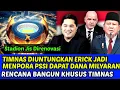 Download Lagu TIMNAS DIUNTUNGKAN ERICK JADI MENPORA RENCANA BANGUN STADION JIS JADI KANDANG GARUDA