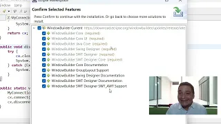 Instalar WindowBuilder en Eclipse JFrame en Eclipse Java JDK 23